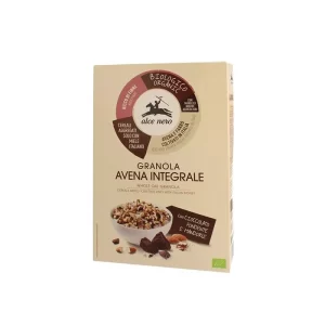 Granola avena integrale con cioccolato fondente